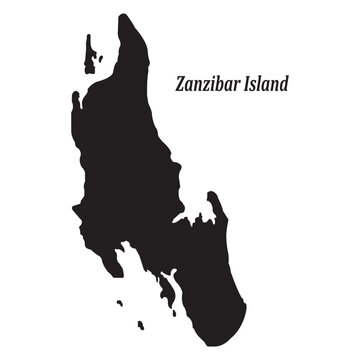 map of zanzibar island area