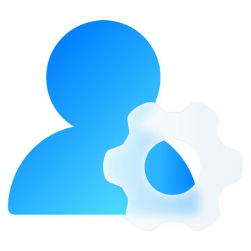 User Data E-Commerce Glassmorphism UI Icon Sign and Symbol Design Illustrator Png Svg