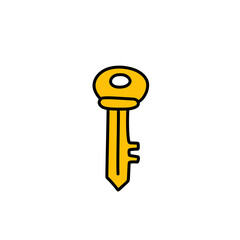 golden key vector