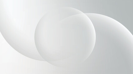 Abstract gray gradient desktop wallpaper vector. Minimal white gray gradient Digital technology background. Abstract white gray gradient minimal desktop wallpaper background vector