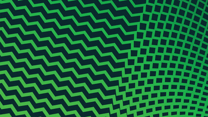 Green stripes zig zag lines abstract background for backdrop