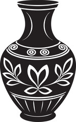 vase on a white background