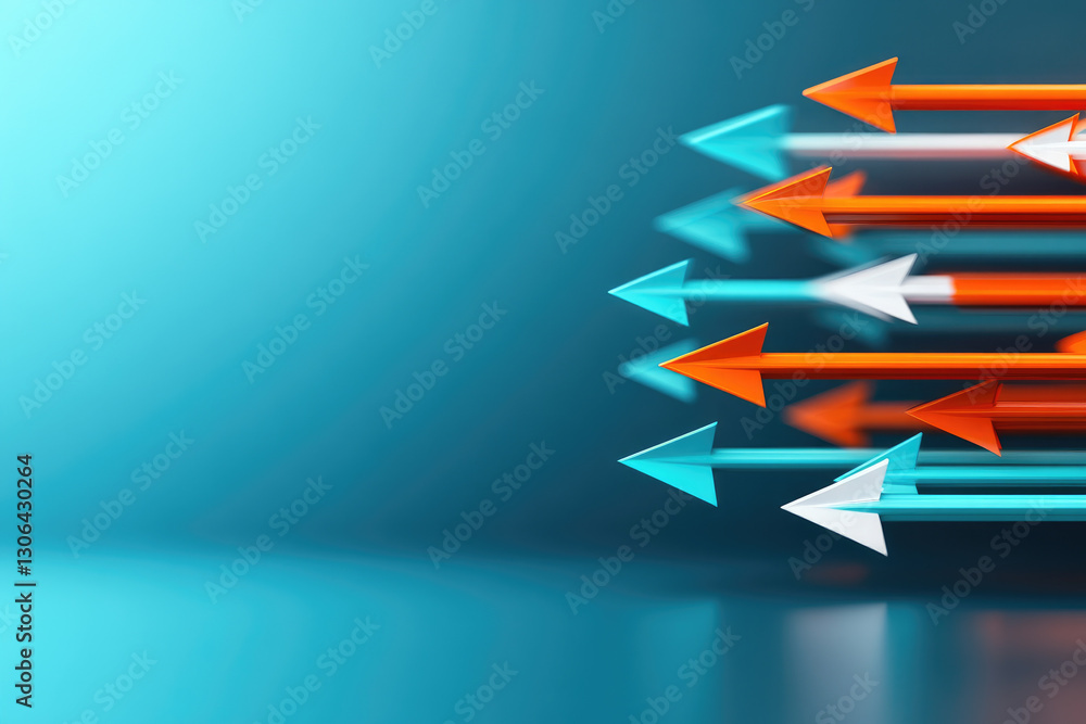 Poster accelerating decision making entrepreneurs racing through a speed-focused business environment with 