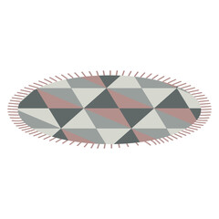 Cartoon Wool Carpet Vector