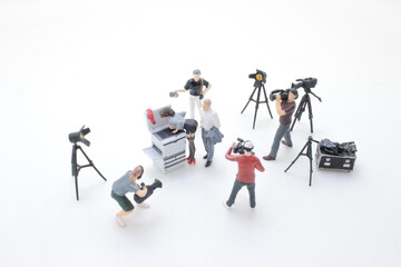 Scene of a Creative Film and Photography Studio Set