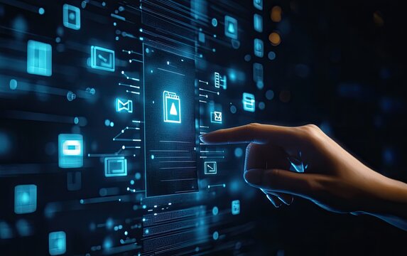 Interactive digital dashboard with data management action