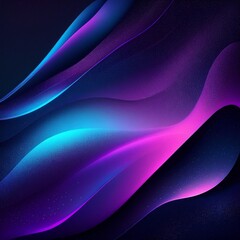 abstract background with smoke, Dark purple blue black abstract grainy background, noise texture poster header banner cover design, glowing vibrant color gradient shape