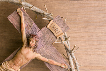 jesus christ crucified on the cross