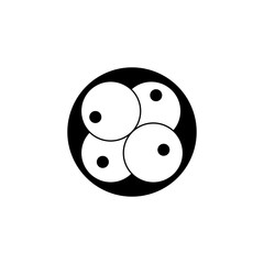 Embryo glyph icon