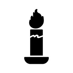 Emergency candle Vector Icon