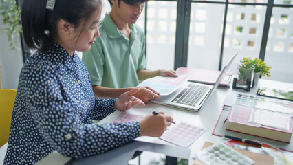 Business People Meeting Design Ideas professional investor working new start up project. business...