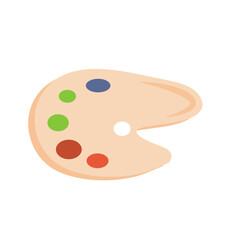 School paint palette
