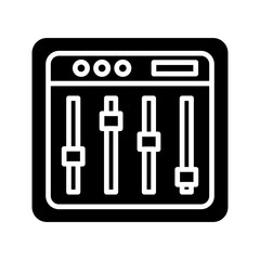 Mixer Vector Icon