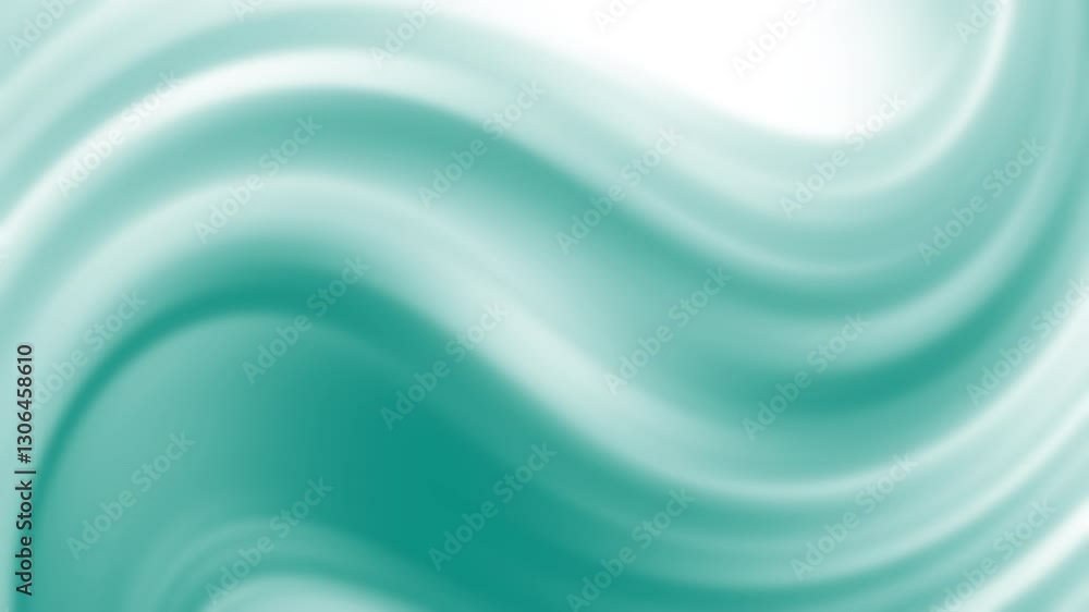 Poster smooth white green gradient motion with soft textured background for calm and serene visuals in vari