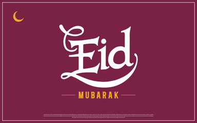 Vector Design of Eid Mubarak on dark background, Eid Mubarak Design on dark background, Typographic design, Floral design of Eid ul fitr, Typography of Eid Mubarak, Festival of Muslims