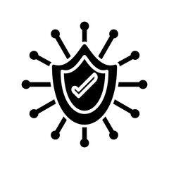 Cyber Risk Vector Icon