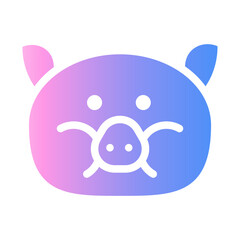 pig Gradient icon