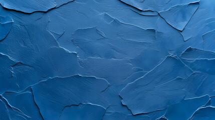 Fototapeta premium Textured Blue Background with Jagged Slate-Like Surface Details