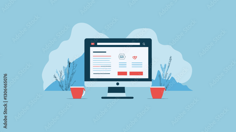 Poster upgrade to pro illustration with ads removal and premium features concept - vector ai illustration o
