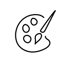 Brushes and Painting icon
