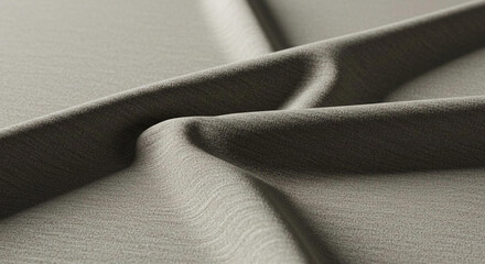 Luxurious Textured Fabric Drape Olive Green Soft Silk Elegant Textile Background