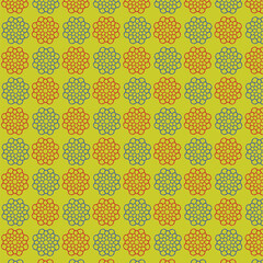seamless pattern with flowers