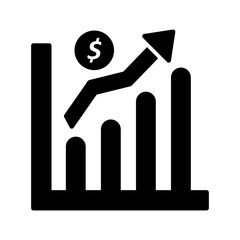 Money Growth Vector Icon