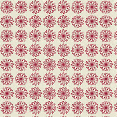 seamless pattern with flowers