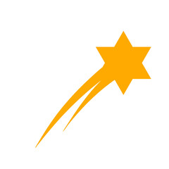 Falling Star icons space element
