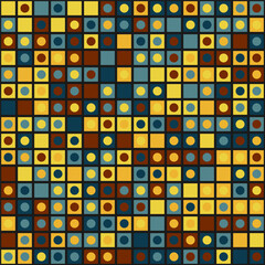 Seamless colorful geometric pattern. Abstract background for clothes, textiles, covers and banners. A background for textures, prints, wallpapers and an idea for creative design