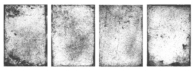 Grunge texture banner collection, Overlay texture set, vintage, Different types of texture Background, damaged, old, brush, paint, rough, Vector collection urban grunge overlay, vintage background