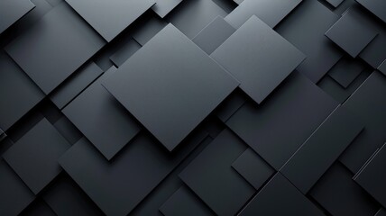 Fototapeta premium Abstract picture of black geometric texture graphic with minimal, monochrome style design. Modern art present about the seamless pattern textiles perfect for creative background and wallpaper. AIG53.