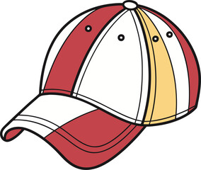 baseball cap and ball