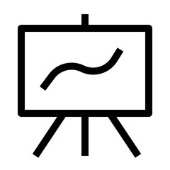 shopping and delivery thin icon