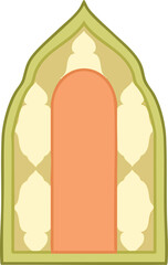  Islamic Arch Vector - Intricate Arabesque Design for Ramadan, Eid, and Cultural Decor