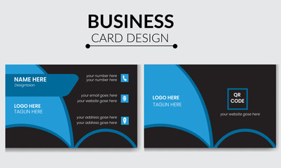 professional business cards with creative design.
and drug color shape
