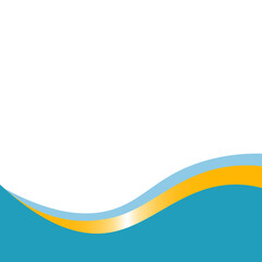 Wavy Gradient Footer