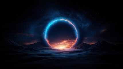 Cosmic Portal, Mountain Sunrise