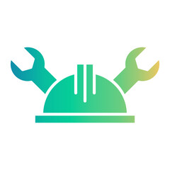 helmet Gradient icon