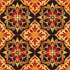 Fototapeta premium Indonesian batik seamless pattern
