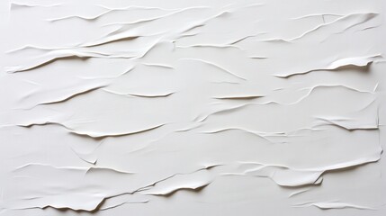 Obraz premium Textured White Background with Layered Paper Effect for Creative Design Projects