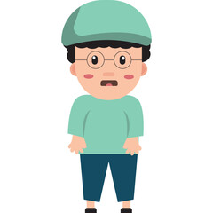 Cute Muslim Character