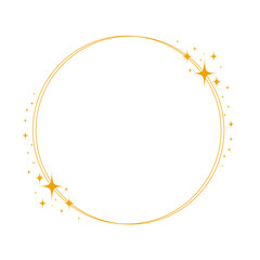 Minimalist Floral Frame for Wedding Invitation Card Decoration