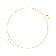 Minimalist Floral Frame for Wedding Invitation Card Decoration