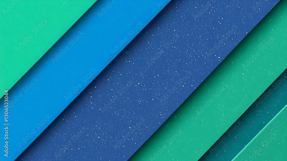 Poster abstract geometric background with colorful stripes and texture