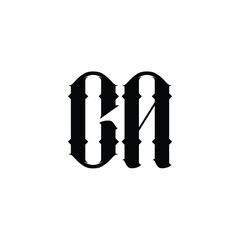CA monogram logo design letter text name symbol monochrome logotype alphabet character simple logo