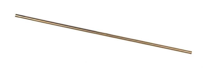 copper industrial pipe isolated on white background