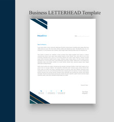 Elegant Corporate Letterhead with Clean Design