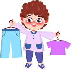 Illustration of Muslim characters