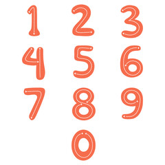 Tracing Numbers, Handwriting Practice, Preschool Learning